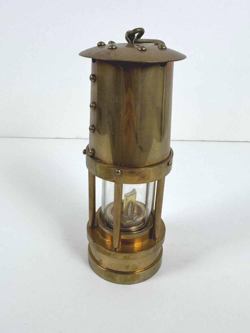 Vintage 7" Kerosene Lamp Brass Marine Ship Yacht Lantern‎ MC-129